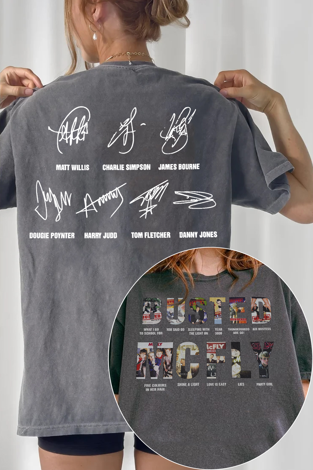 Busted & McFly Women Tee